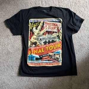 2023 Universal Studios Poseidon’s Fury Final Tour Shirt